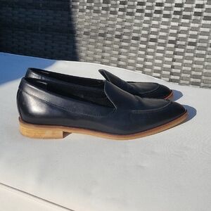 Everlane Black Leather Loafers for Women